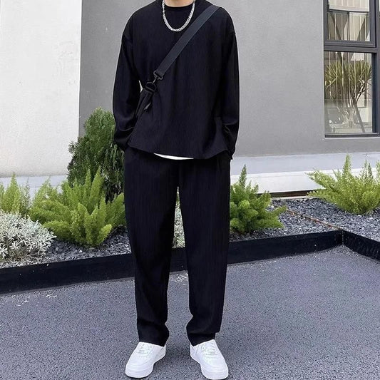 Classic Men’s Round Neck Co-ord Set – Smart, Simple & Stylish